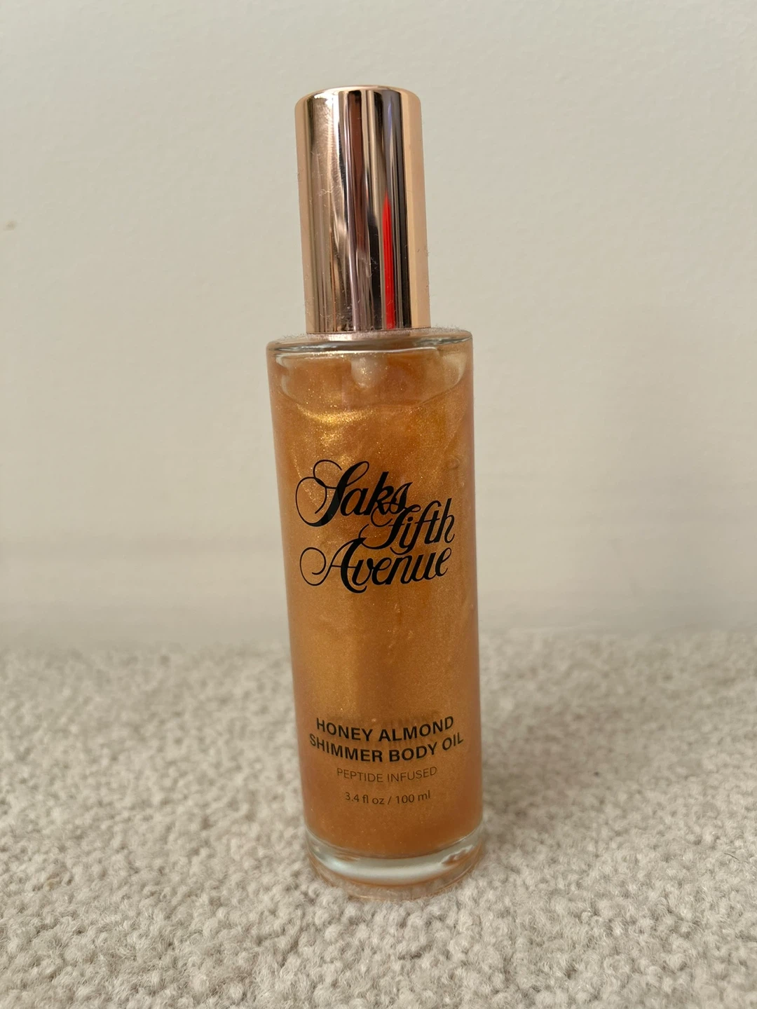 Saks Fifth Avenue Shimmer Body Oil Set and Hair Clips - photo 4