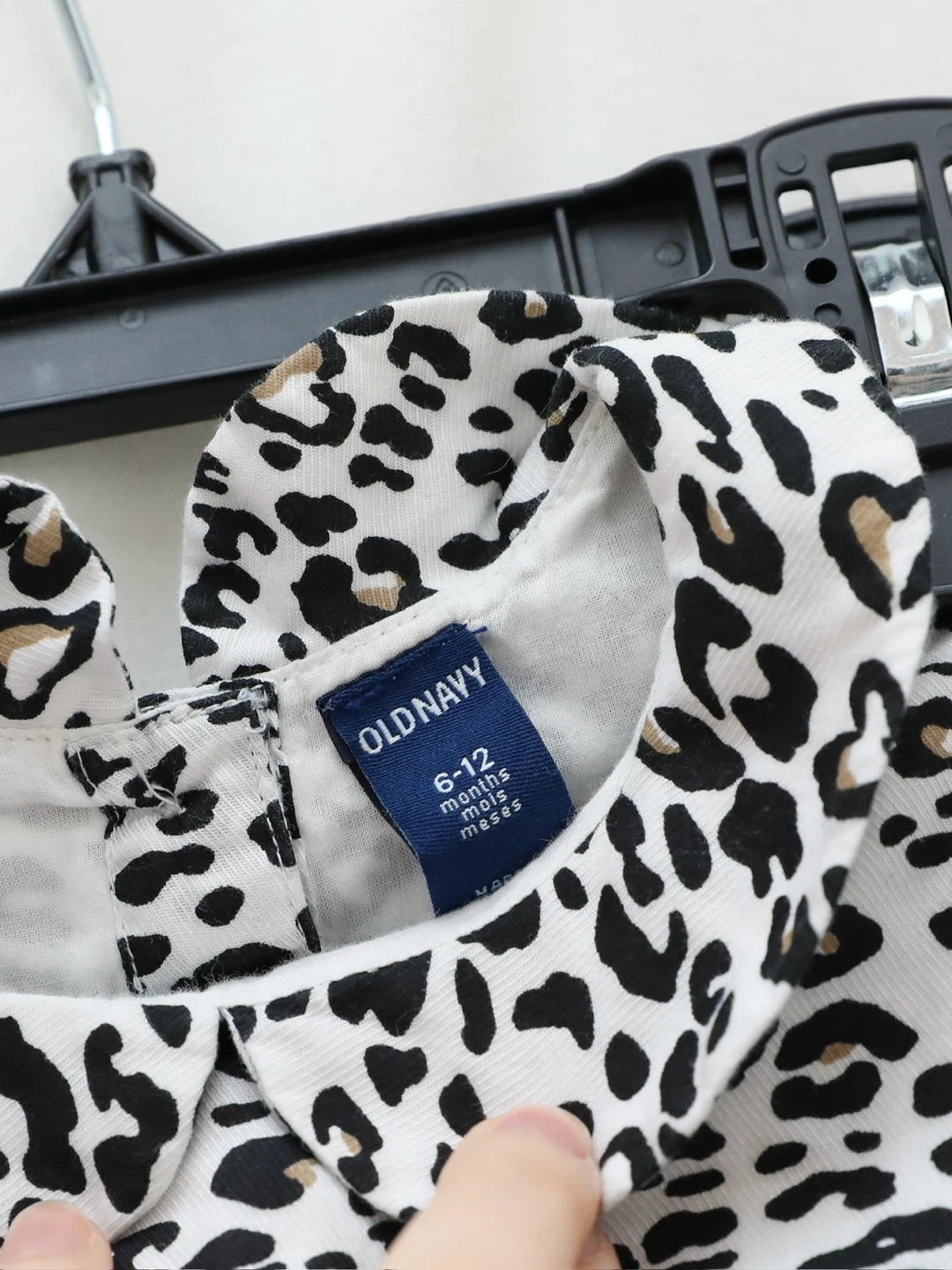 Old Navy baby girl dress 6-12 m infant leopard - photo 3