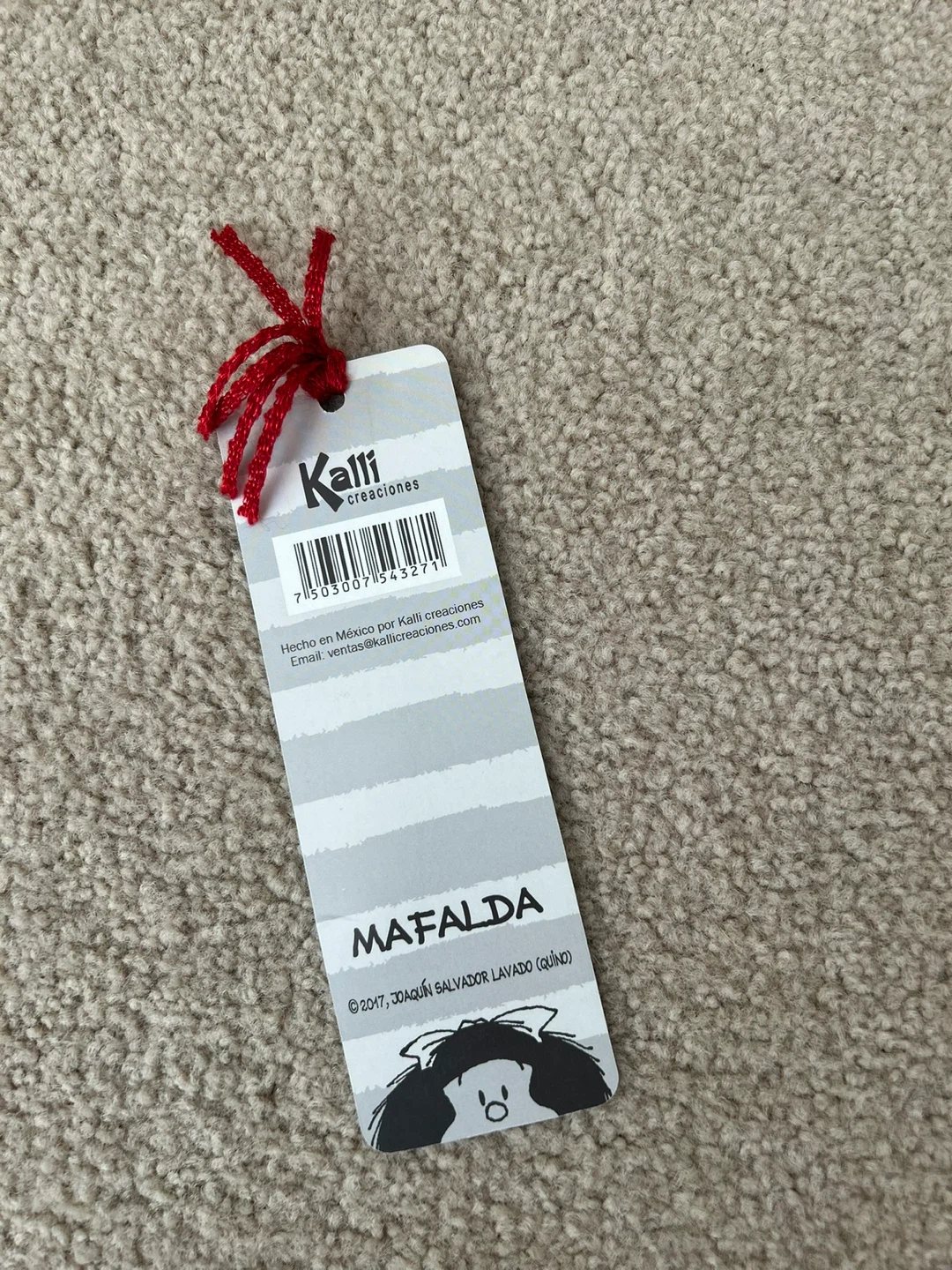 Mafalda Bookmark - photo 2
