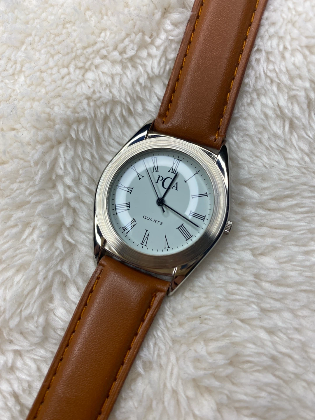 PCA Quartz Watch with Tan Strap - photo 2