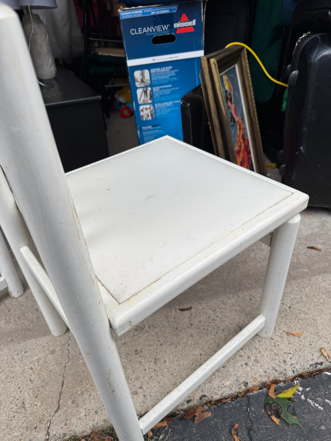 Pair White Wooden Chair - photo 5