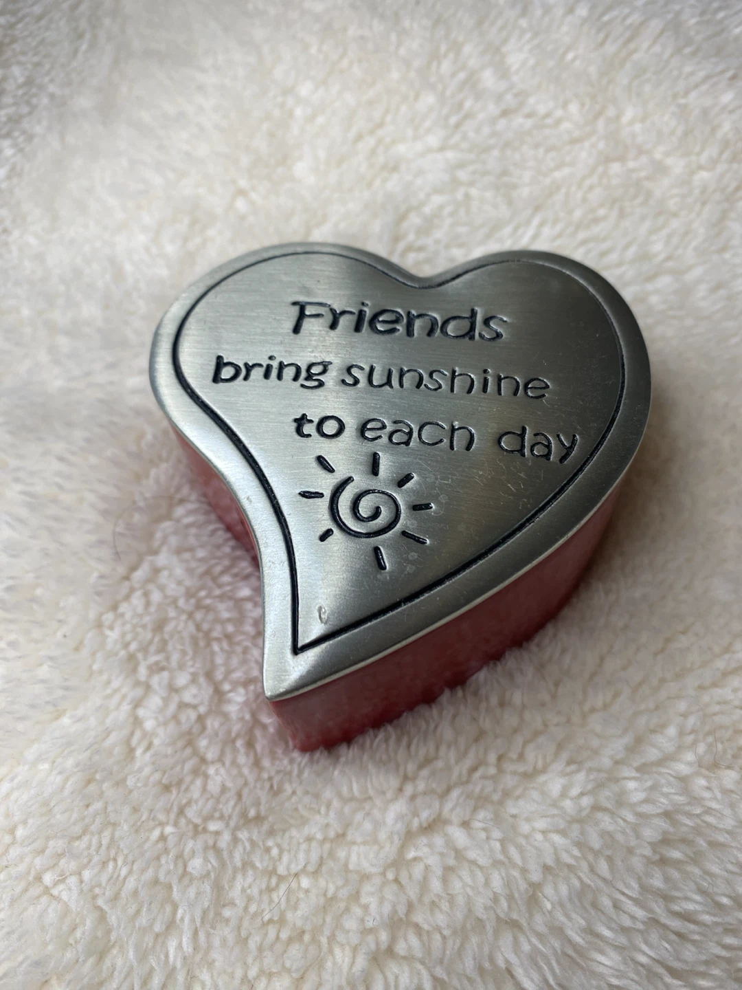 Heart-Shaped Keepsake Box