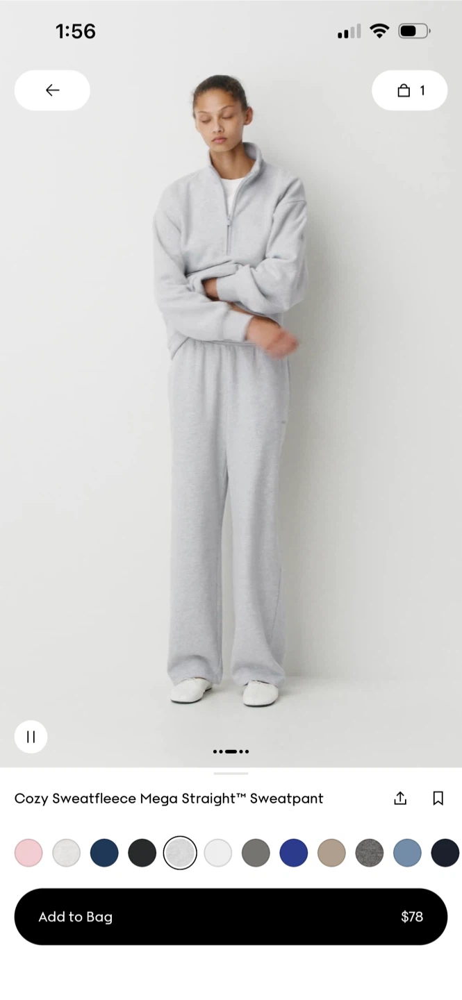 Cozy Sweatfleece Mega Straight™ Sweatpant - photo 2