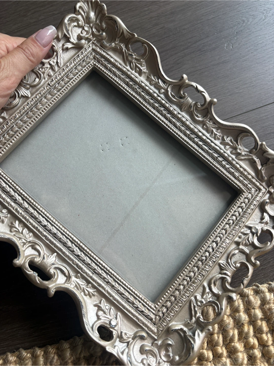 Heavy Ornate champagne/Gold Picture Frame - photo 5