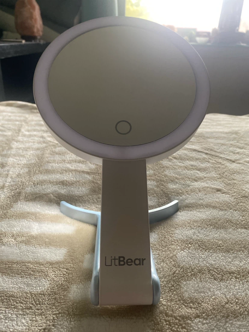 Touchscreen handheld mirror