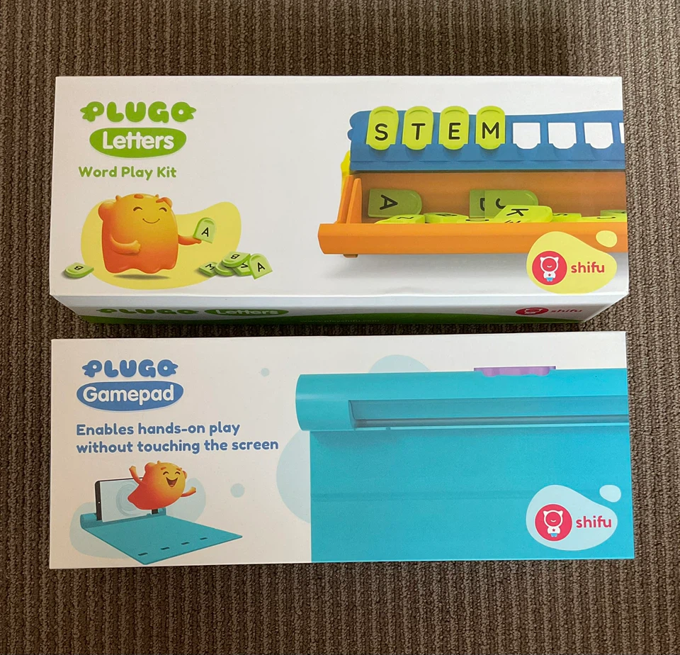 Brand New Shifu Plugo Letters Word Play Kit and Plugo Gamepad