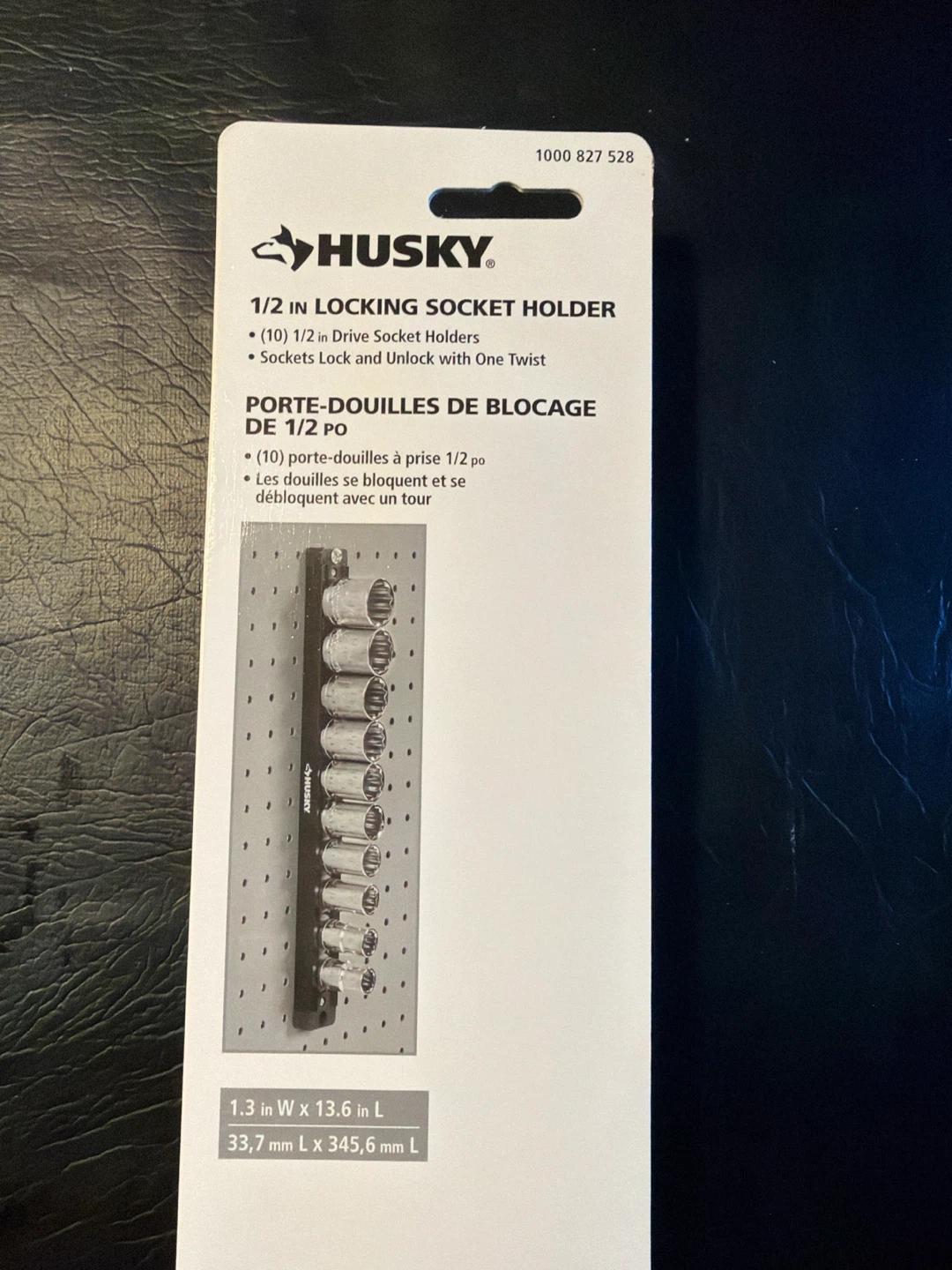 Husky 1/2 in Locking Socket Holder - photo 2