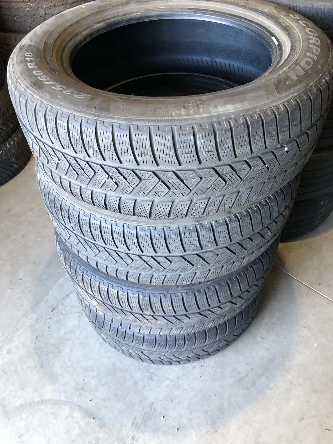 235/60R18 Pirelli Scorpion Winter Tires