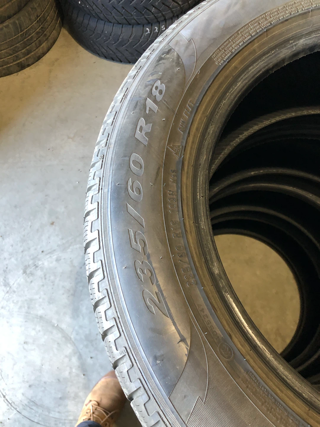 235/60R18 Pirelli Scorpion Winter Tires - photo 2