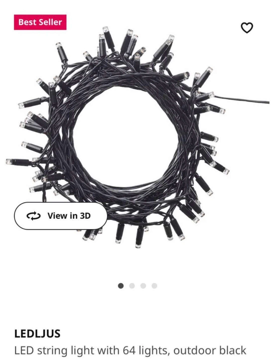 IKEA LEDLJUS LED String Lights - photo 4