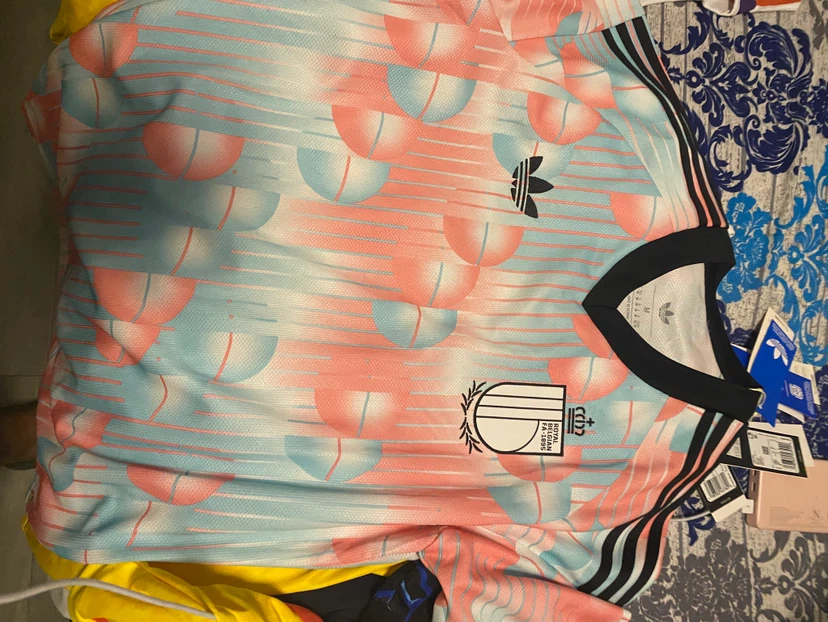Adidas Royal Belgian Football Jersey Size M - photo 2