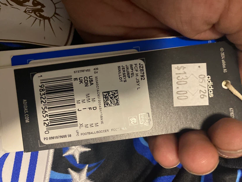 Adidas Argentina FIFA World Champions 2022 Jersey - Medium