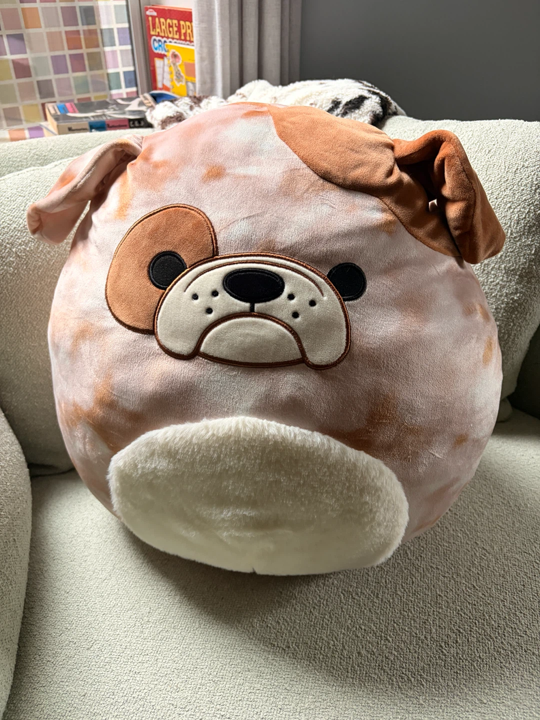 Squishmallows Bulldog Plush