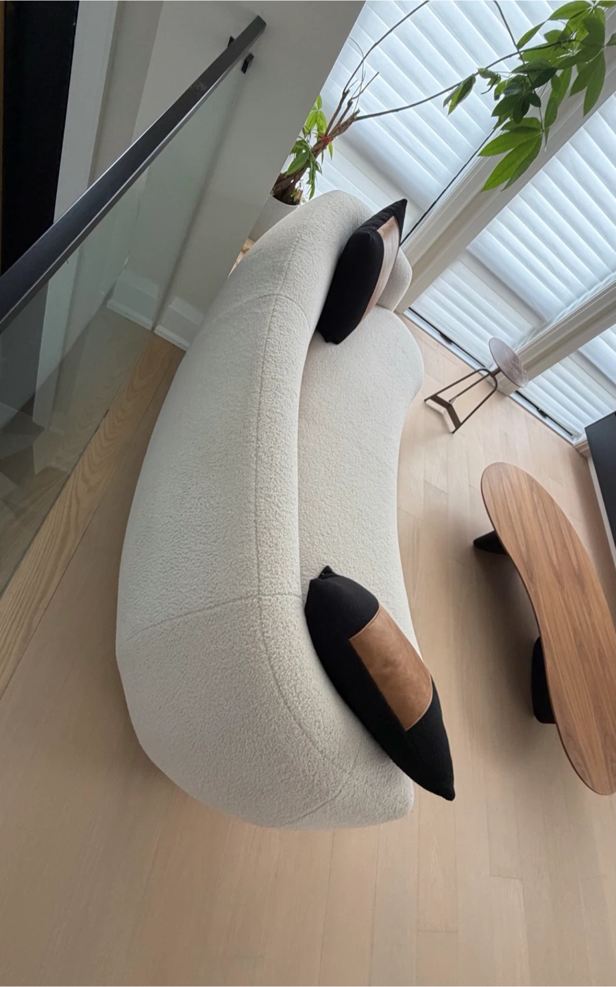 Luxury Designer Boucle Sofá Contemporary Design - photo 5
