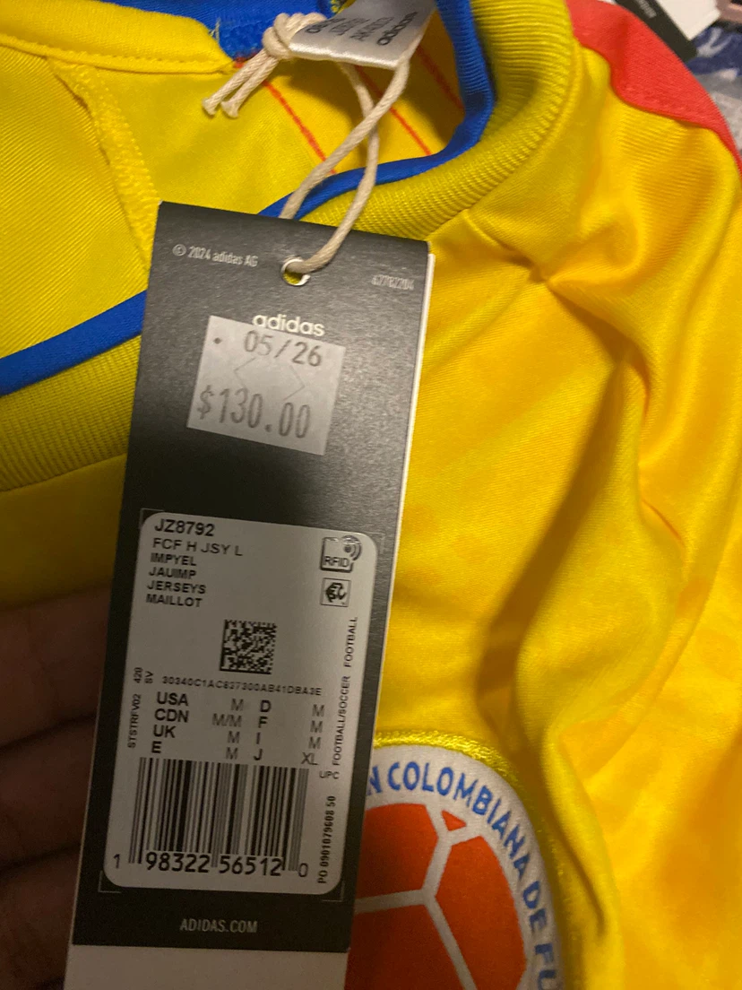 Adidas Colombia Home Jersey