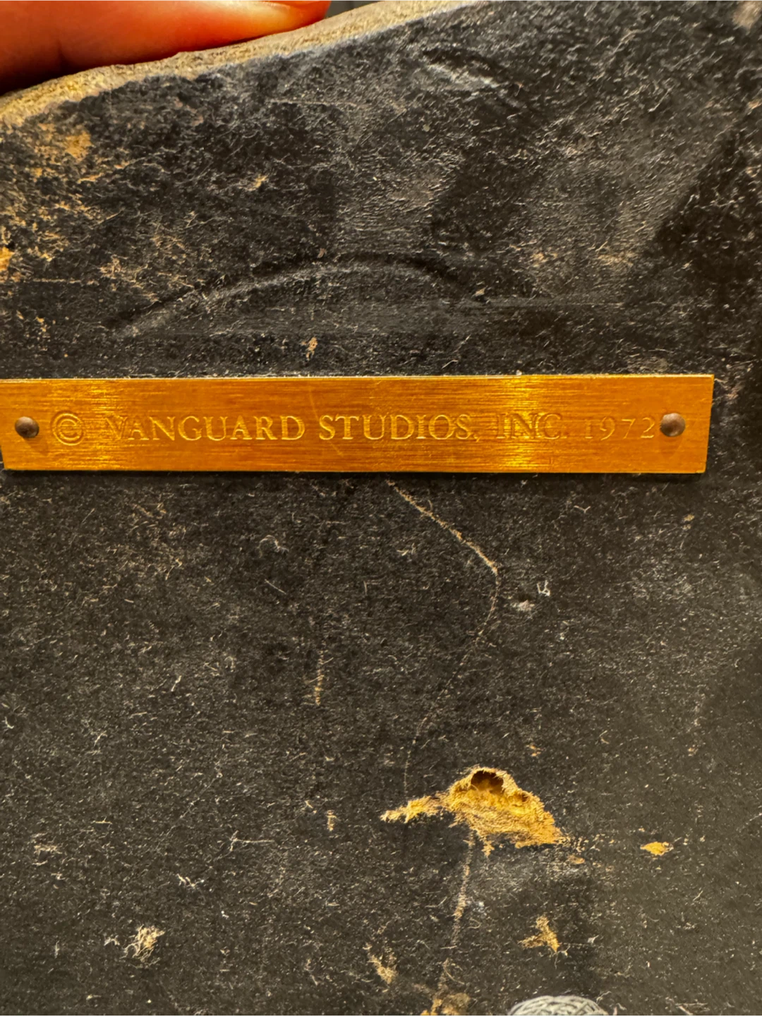 Vintage 1972 Vanguard Studios Brutalist Horse Pair wall Decor - photo 4