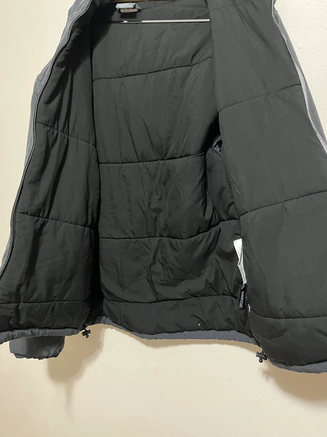 New Balance Grey Puffer Jacket - photo 3