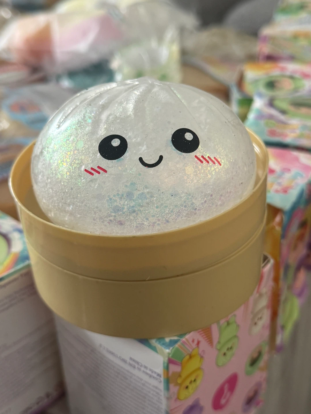 Squishy Steamed Bun Fidget Toy - photo 3