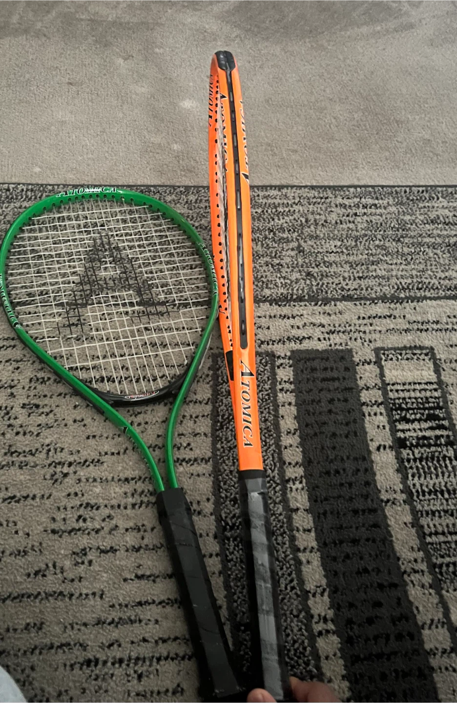 Two Atomica Tennis Rackets - photo 2