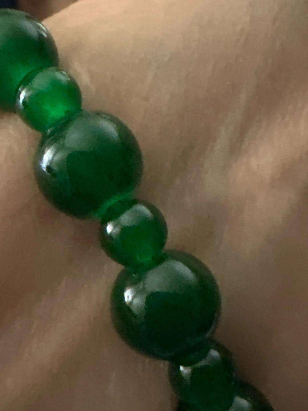 Green Bead Bracelets Set - photo 2
