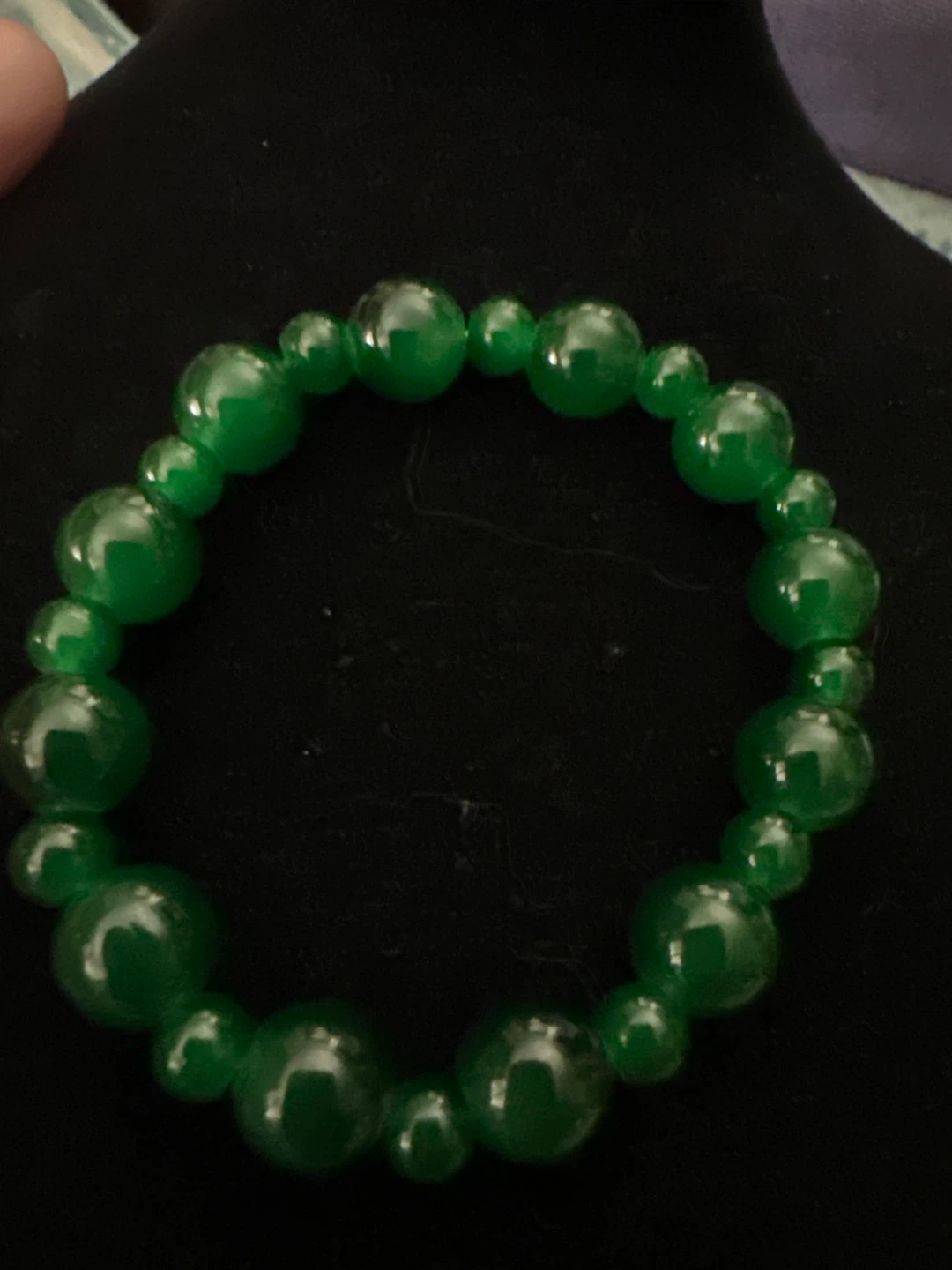 Green Bead Bracelets Set - photo 3
