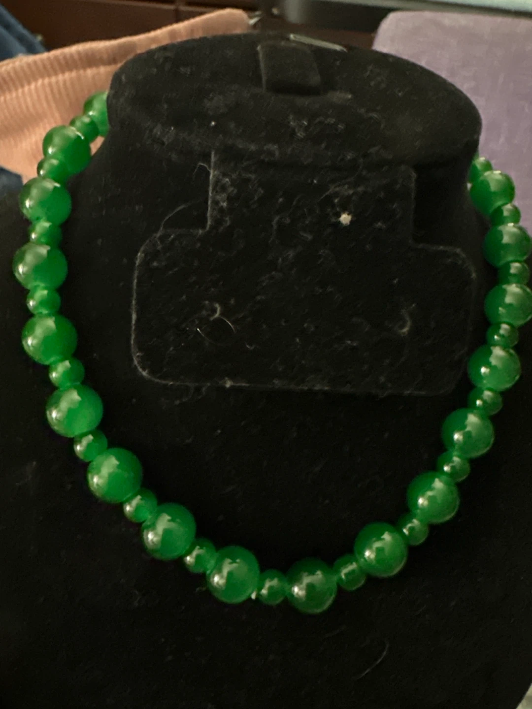 Green Beaded  doble bracelet - photo 2