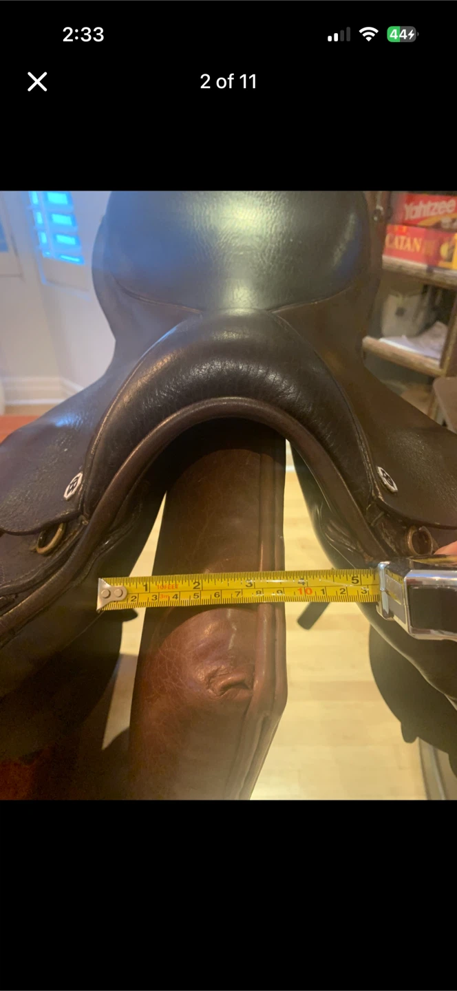 Barnsby Close Contact Saddle by Schleese Saddlery – 17” - photo 3