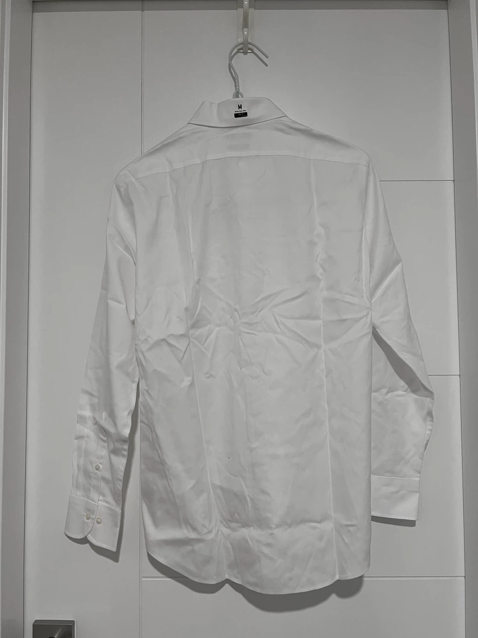 UNIQLO (100% New) White Super Non-Iron Slim Fit Business Shirt - photo 2