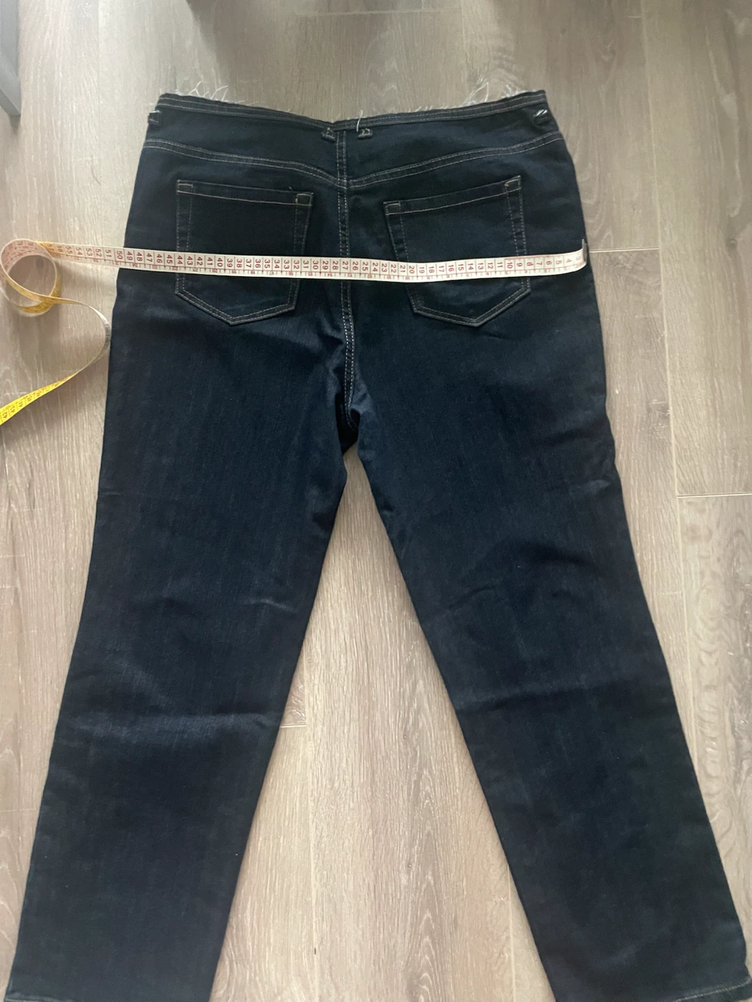 Dark wash denim jeans - photo 2