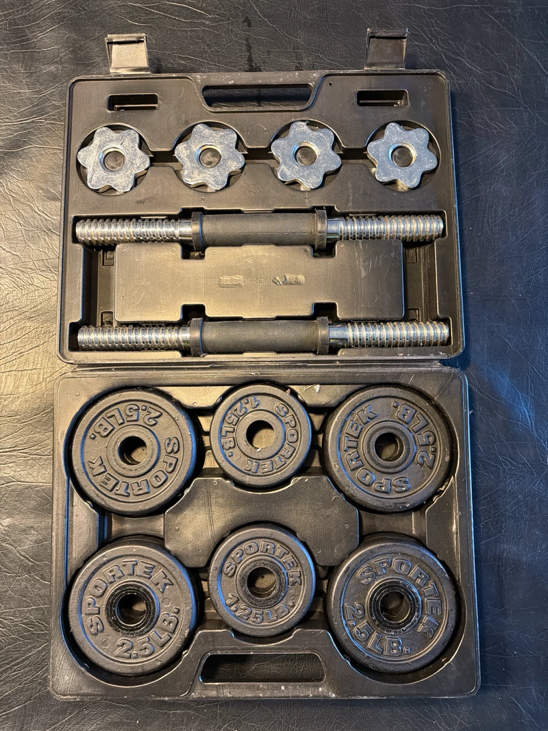 Sportek Adjustable Dumbbell Set