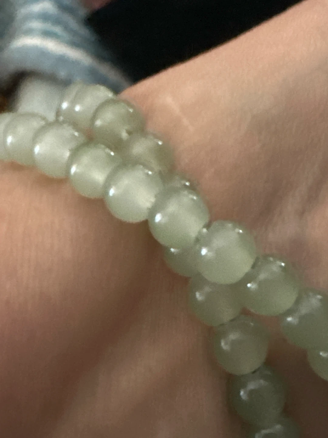 Light Green Bead Necklace - photo 3