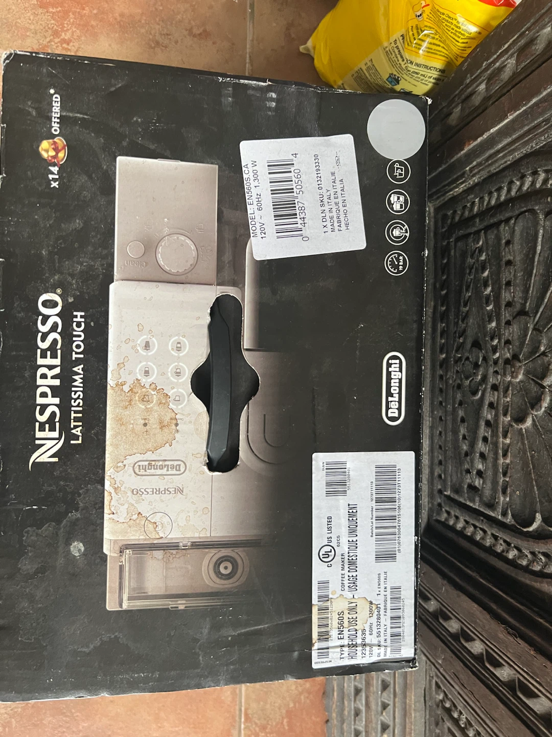 Nespresso Lattissima Touch Coffee Machine - photo 2