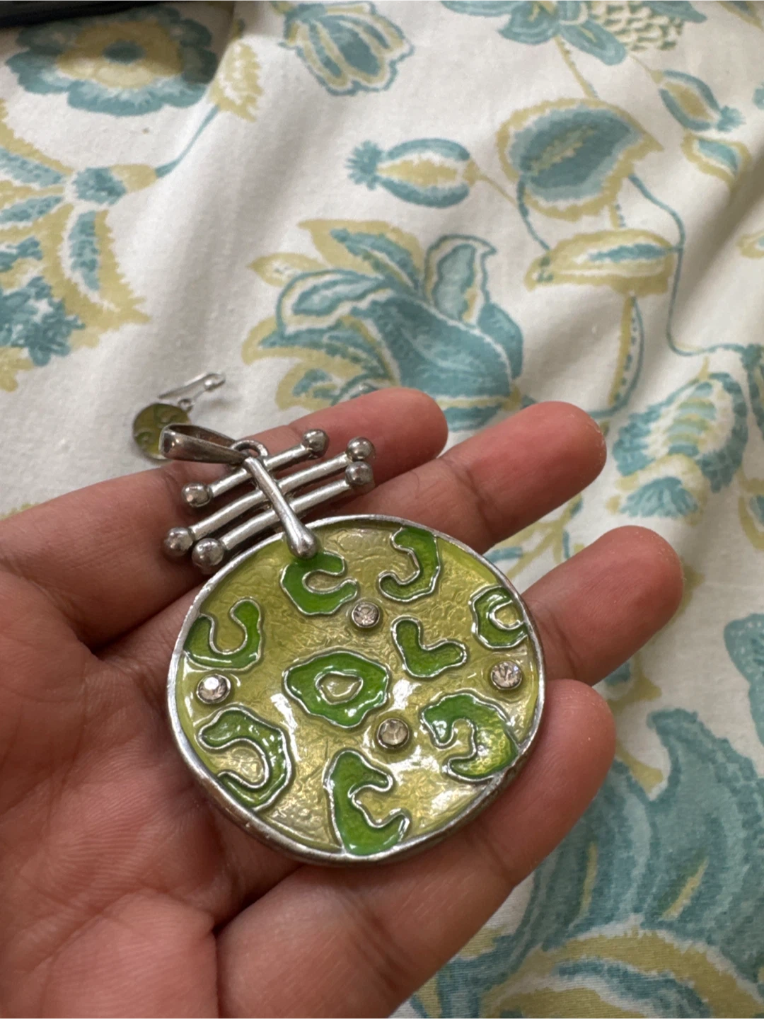 Vintage Juicy Couture Pendant and Earrings Set