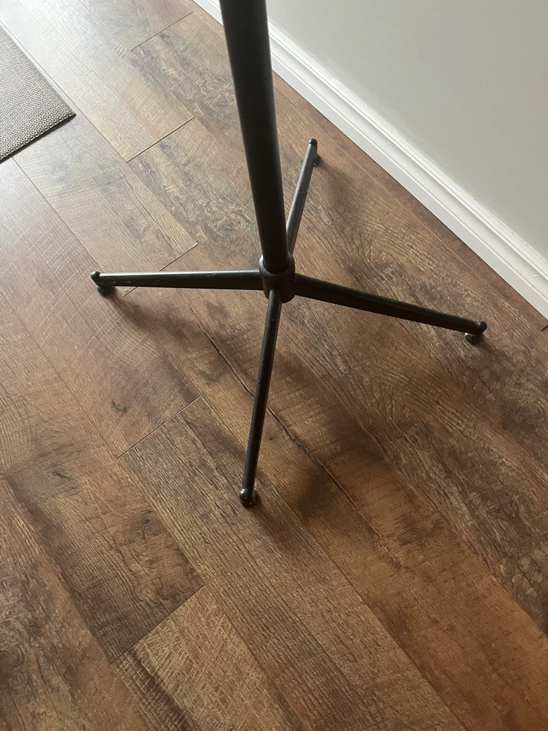 Black Metal Coat Stand 63 inches tall - photo 2