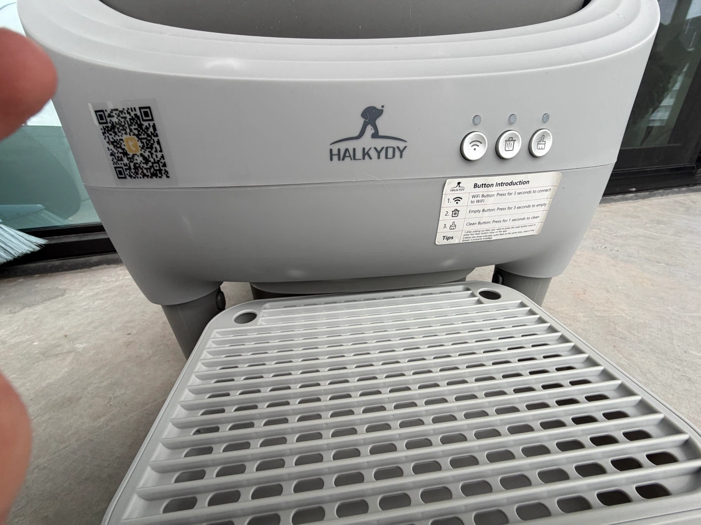 HALKYOY Automatic Self-Cleaning Cat Litter Box – Wi-Fi - photo 2