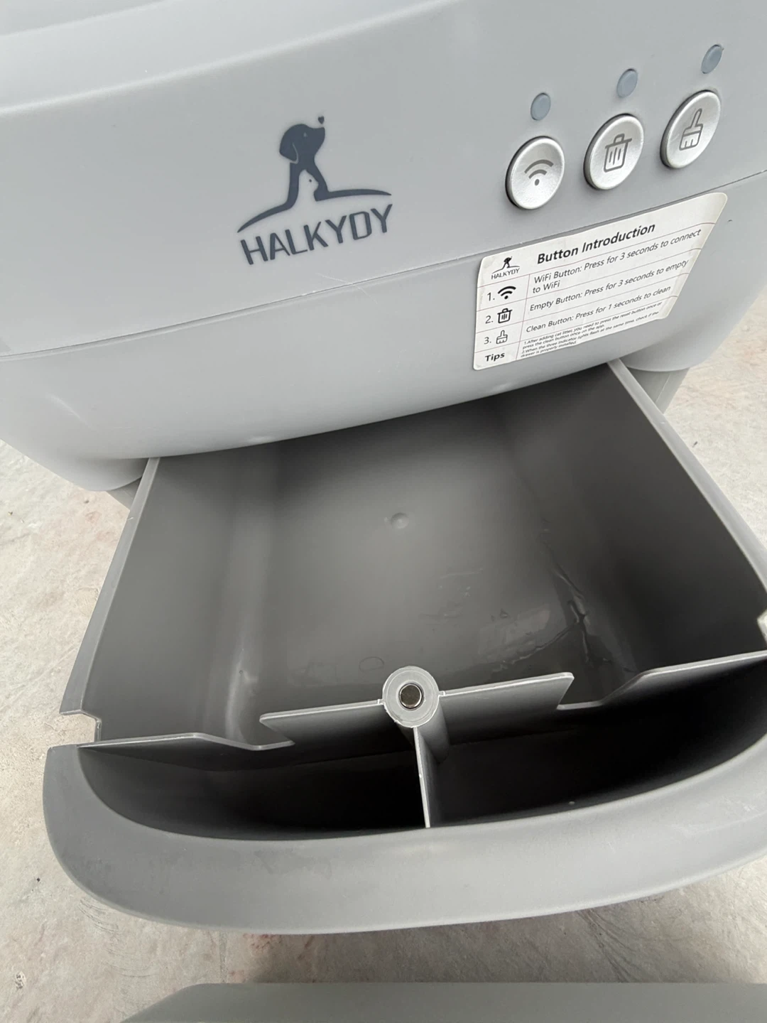 HALKYOY Automatic Self-Cleaning Cat Litter Box – Wi-Fi - photo 3