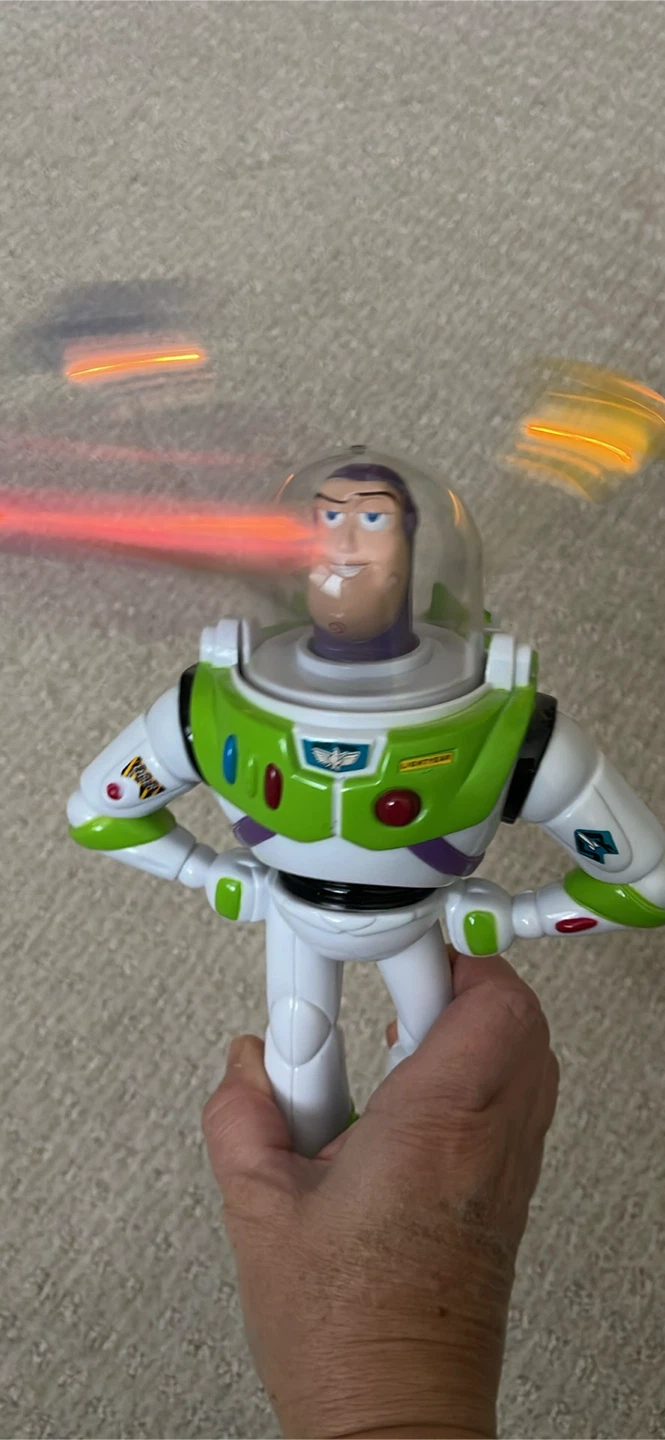 Buzz spinning light toy - photo 3