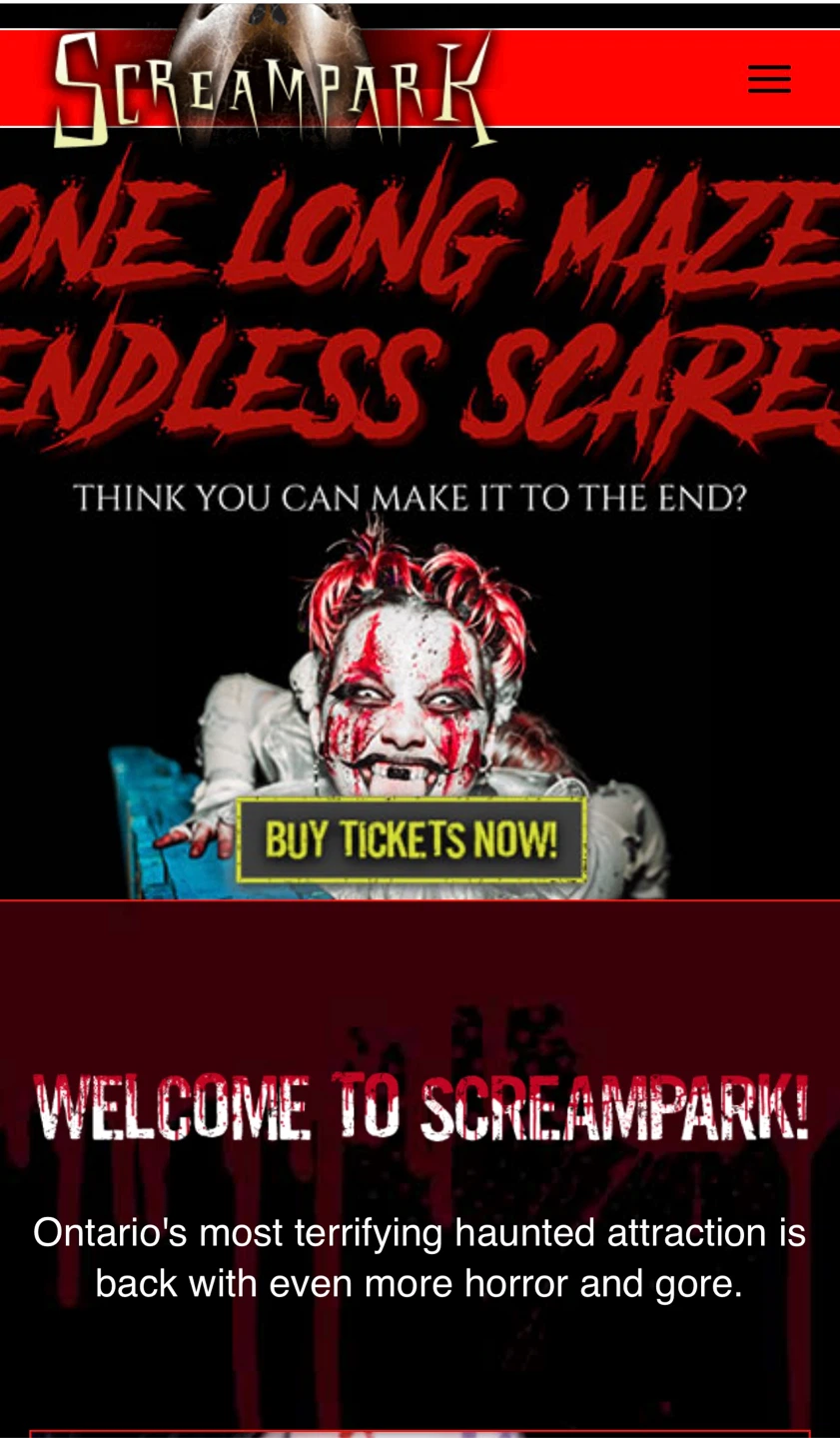 Bingemans screampark tickets