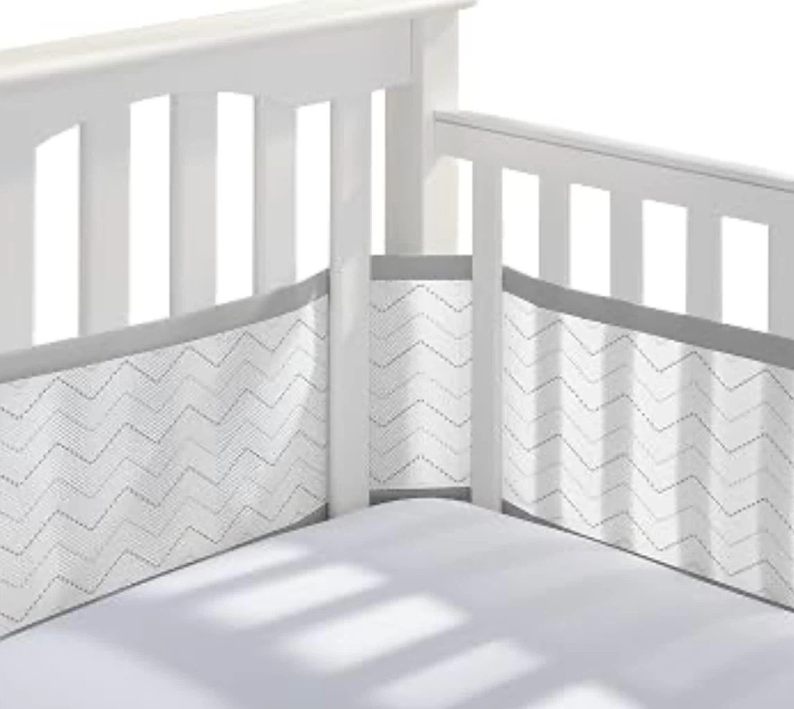 BreathableBaby Breathable Mesh Crib Liner (Like New)