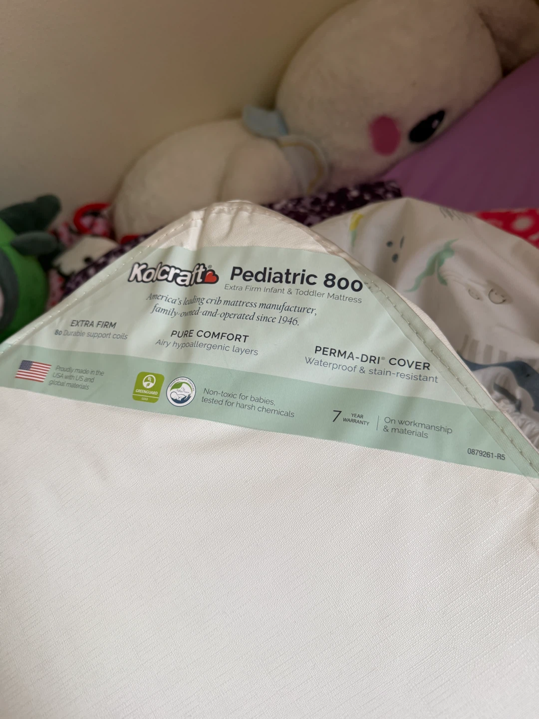 Kolcraft Pediatric 800 Infant and Toddler va Crib Mattress - photo 2