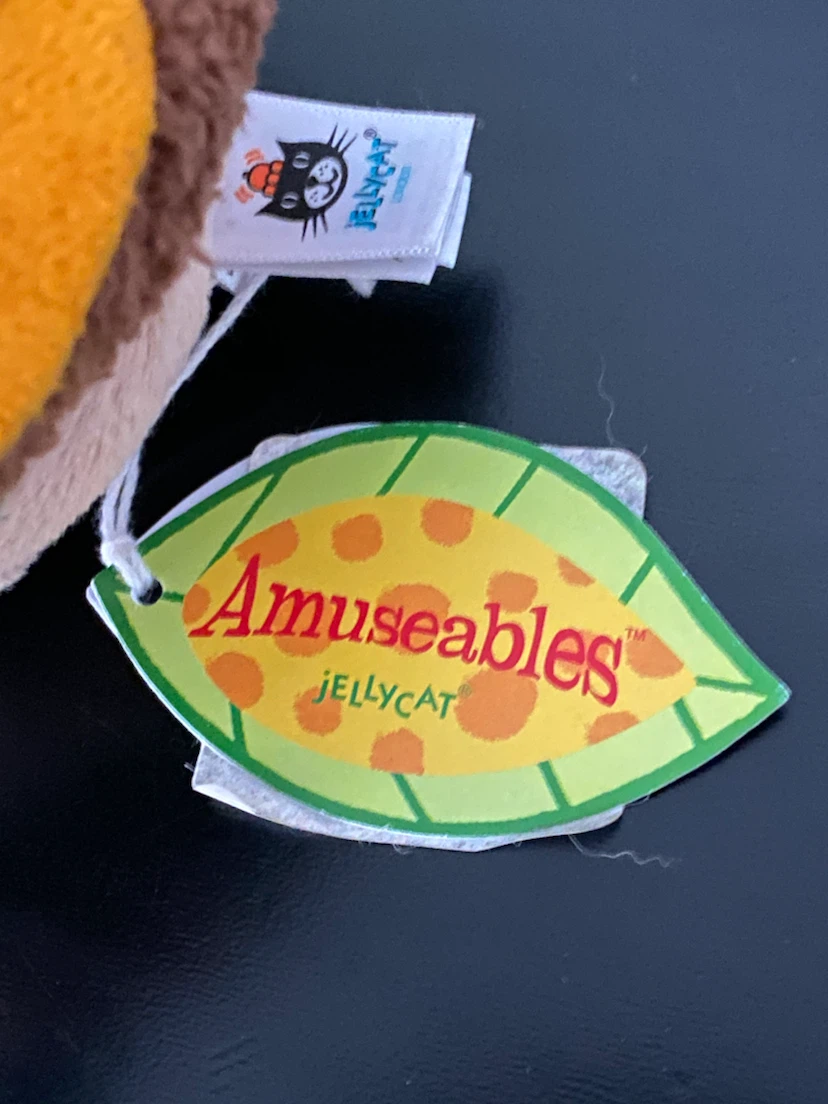 NEW! Retired Jellycat Amuseables Hamburger Plush! - photo 2
