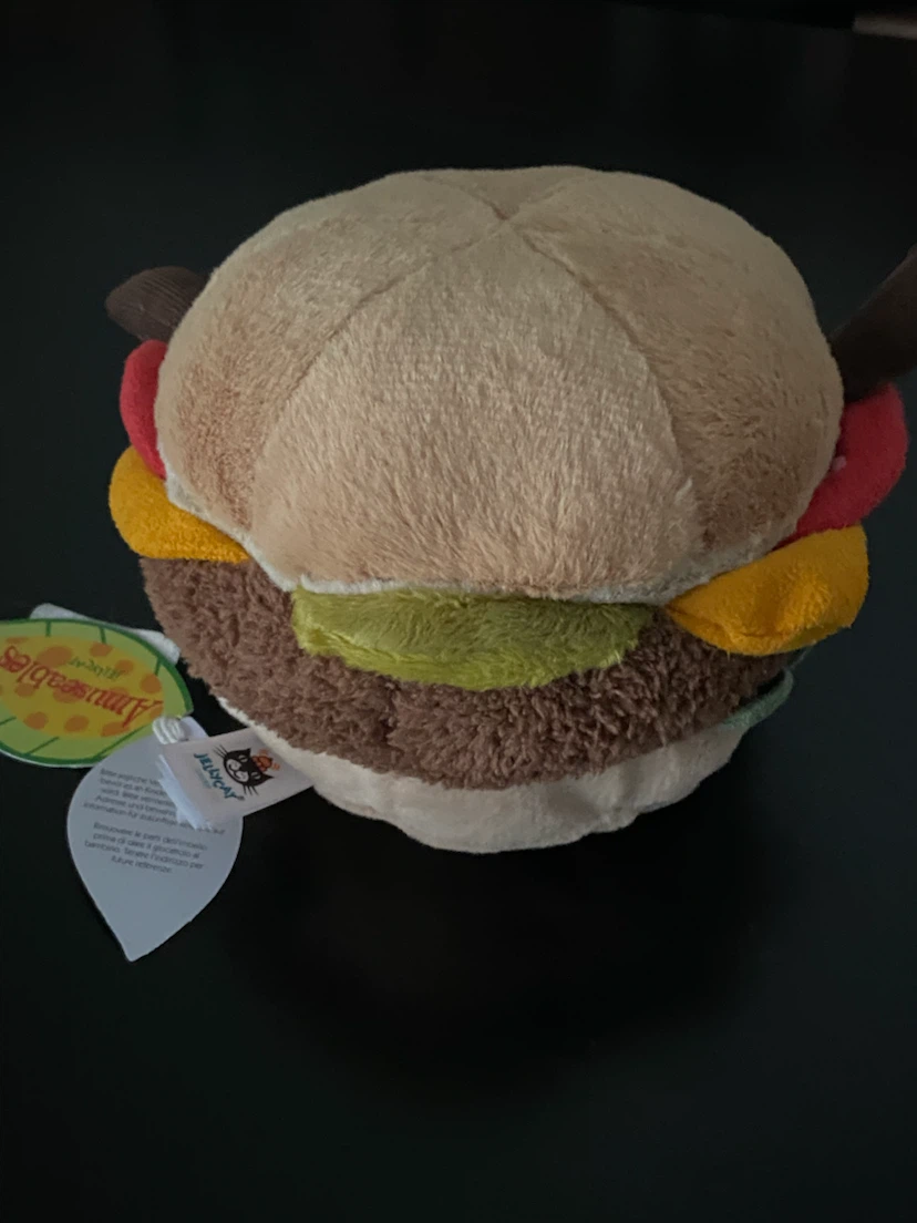 NEW! Retired Jellycat Amuseables Hamburger Plush! - photo 5