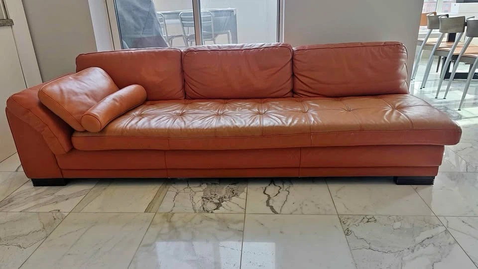 Leather Roche Bobois Couch - photo 2