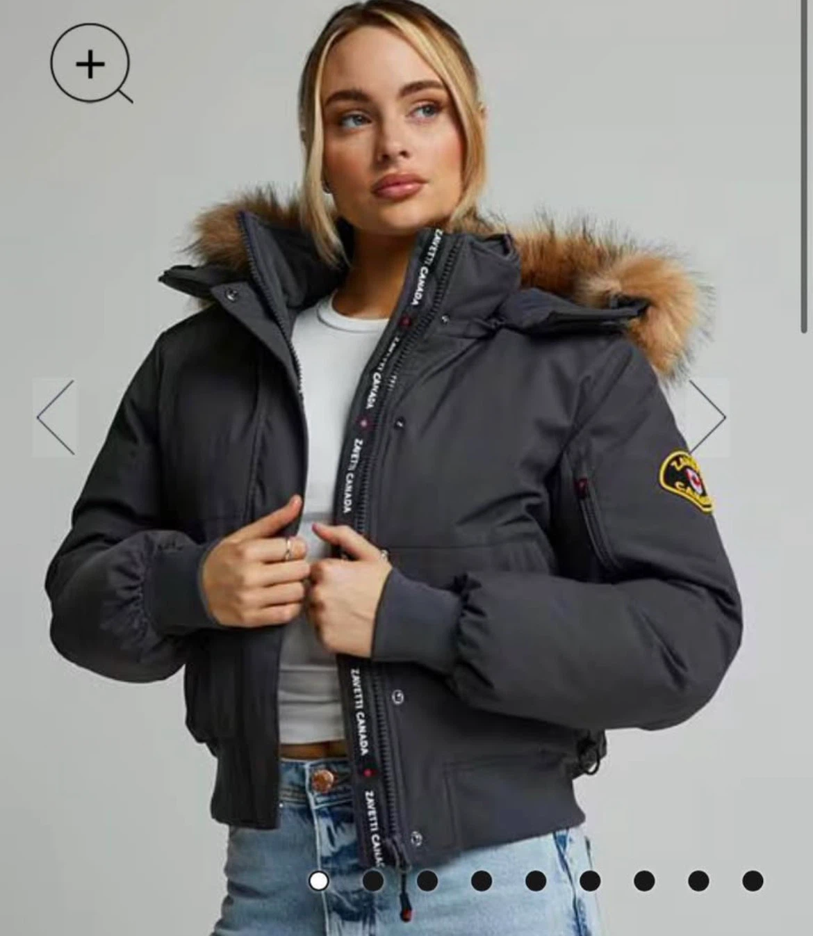 Zavetti Canada Olivia Hooded Bomber Jacket - photo 4