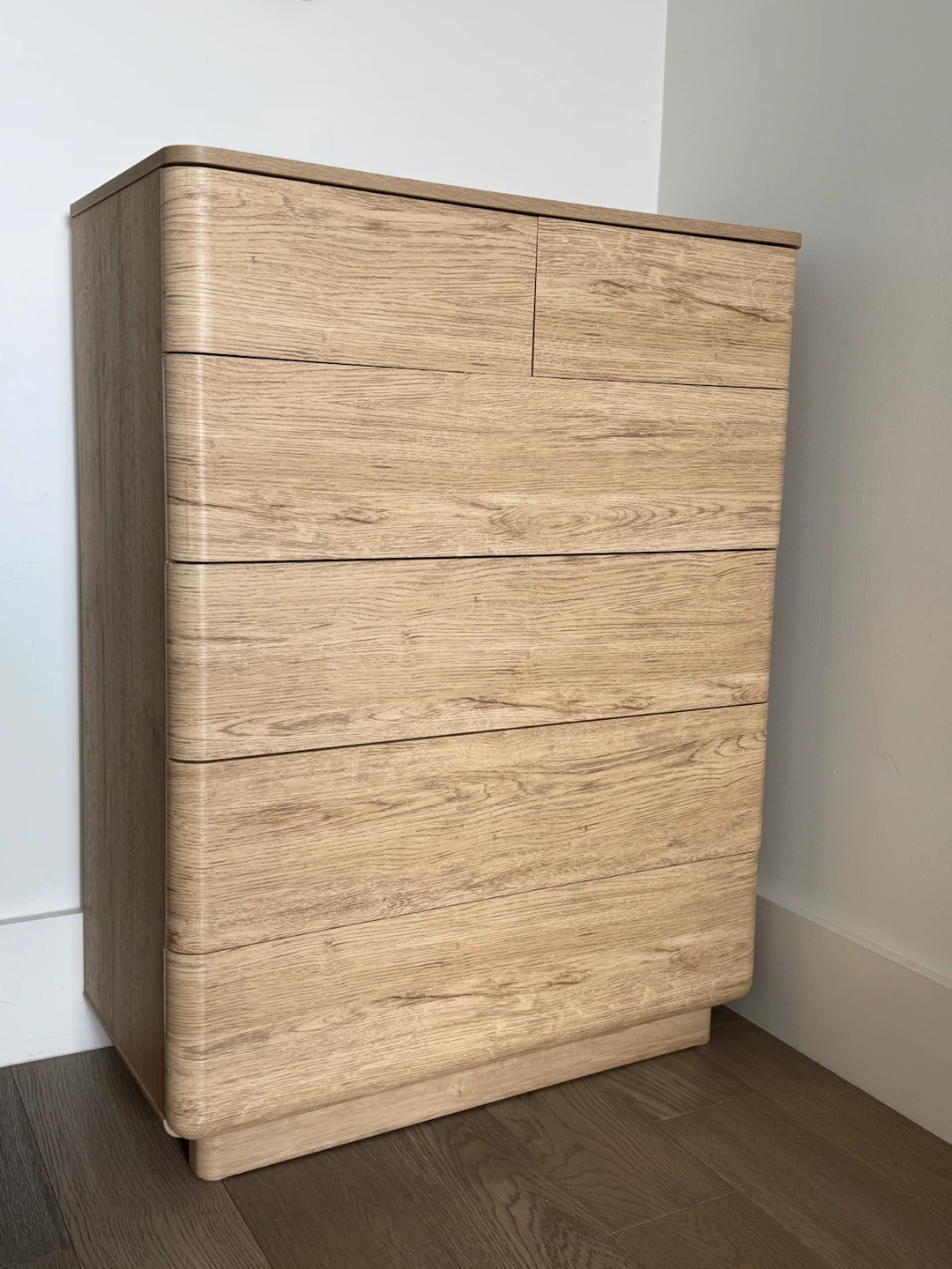 Stylish 6 Drawer Wood Dresser, home office
