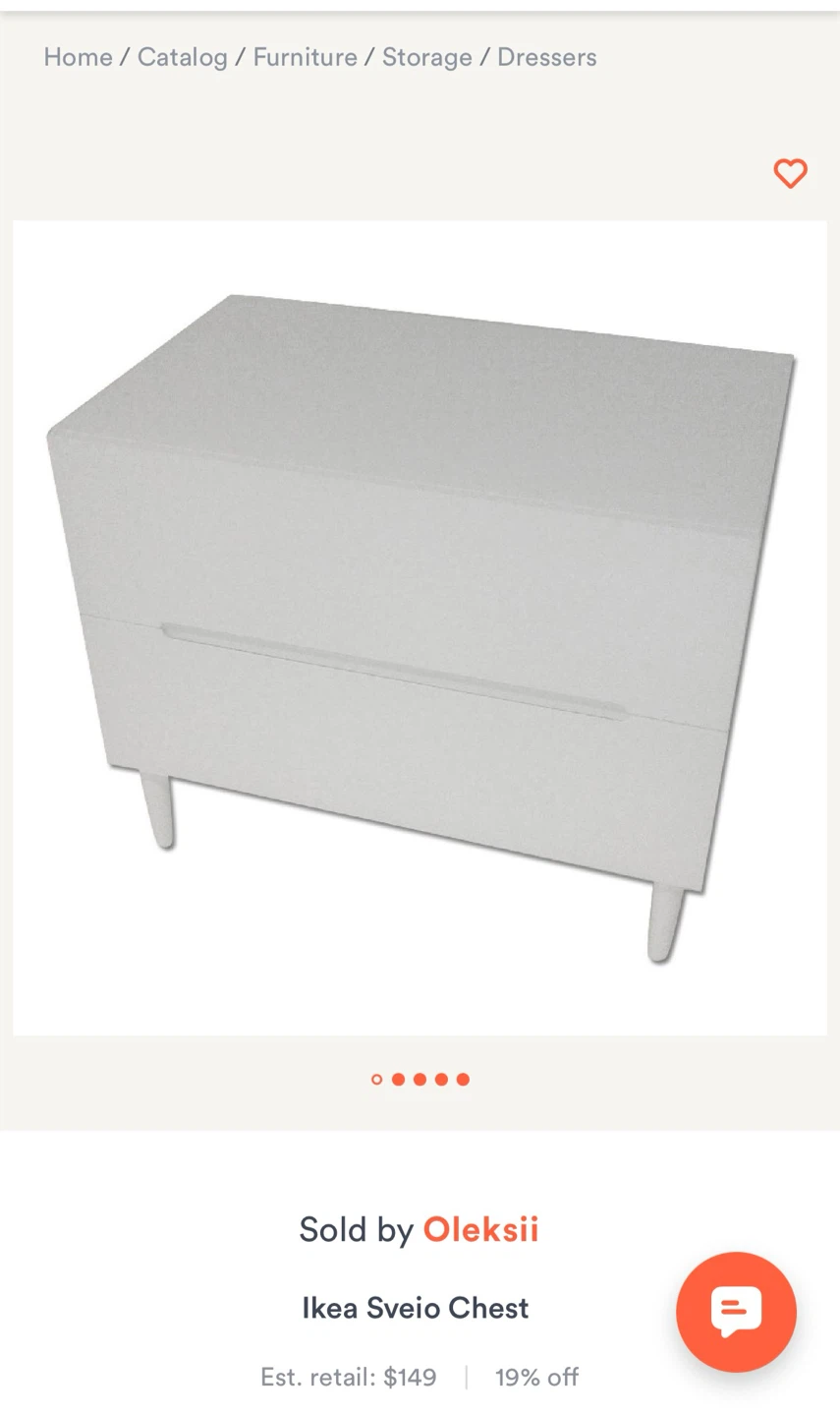 IKEA Sveio Chest - photo 4