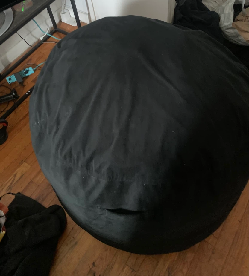 HABUTWAY Black Bean Bag Chair - photo 2