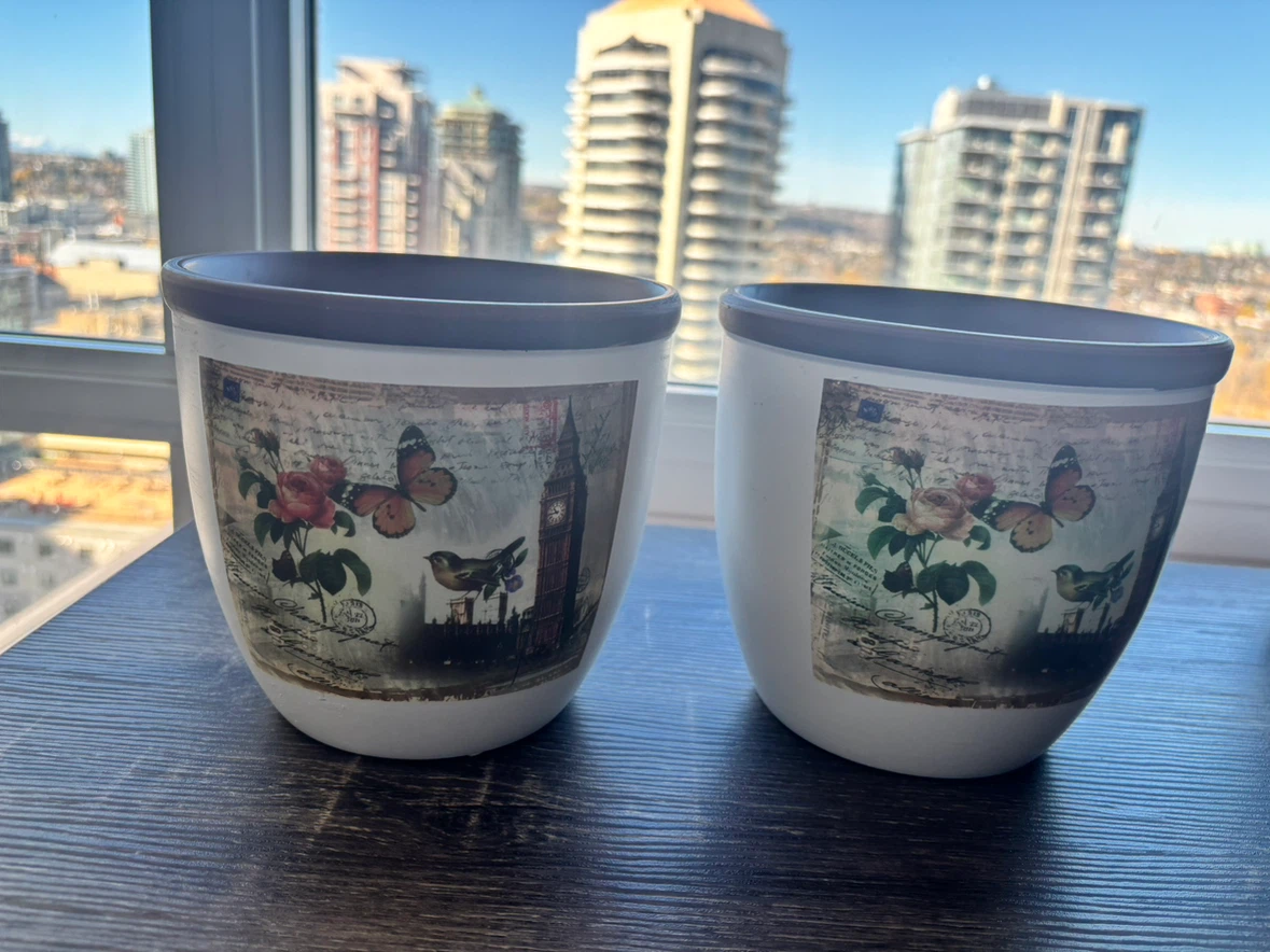 Two decorative flower pots - photo 3