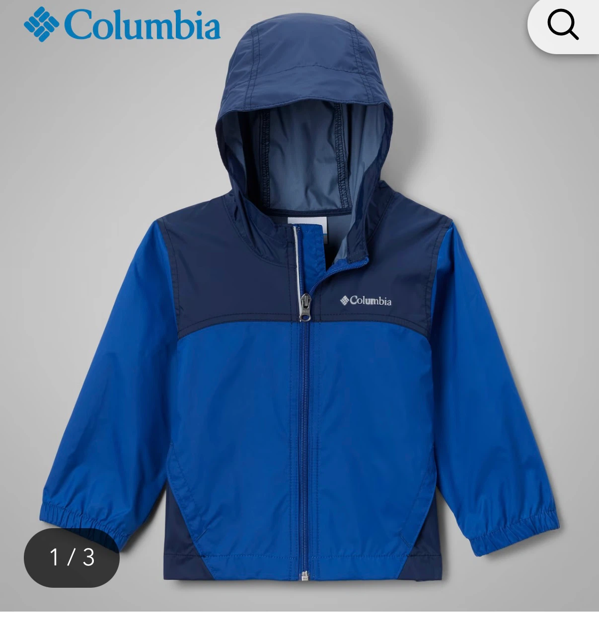 Columbia Kids Waterproof Rain Jacket