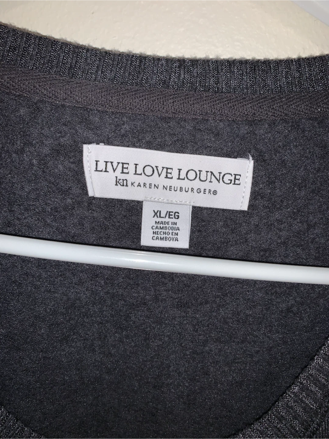 Live Love Lounge Karen Neuburger Sweatshirt Size XL - photo 5